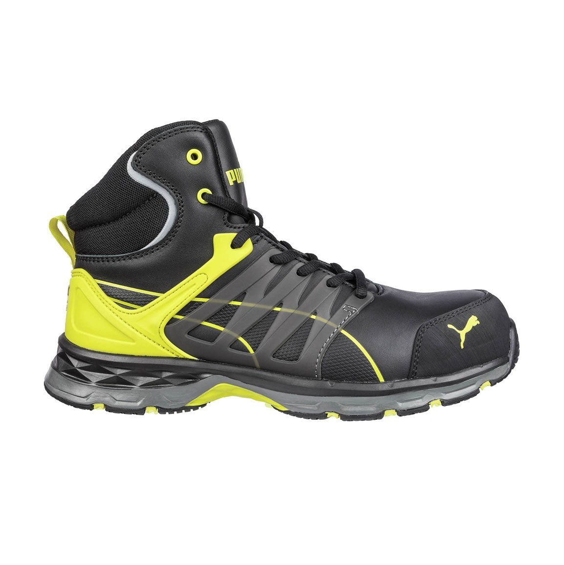 PUMA SAFETY SHOE VELOCITY 2.0 YELLOW MID S3 ESD HRO SRC