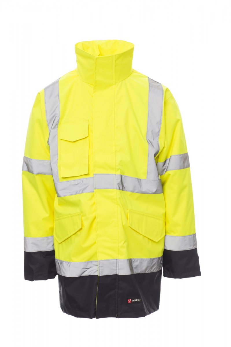 "PARKA" - FLUORESCENT HIGH VISIBILITY PADDED JACKET