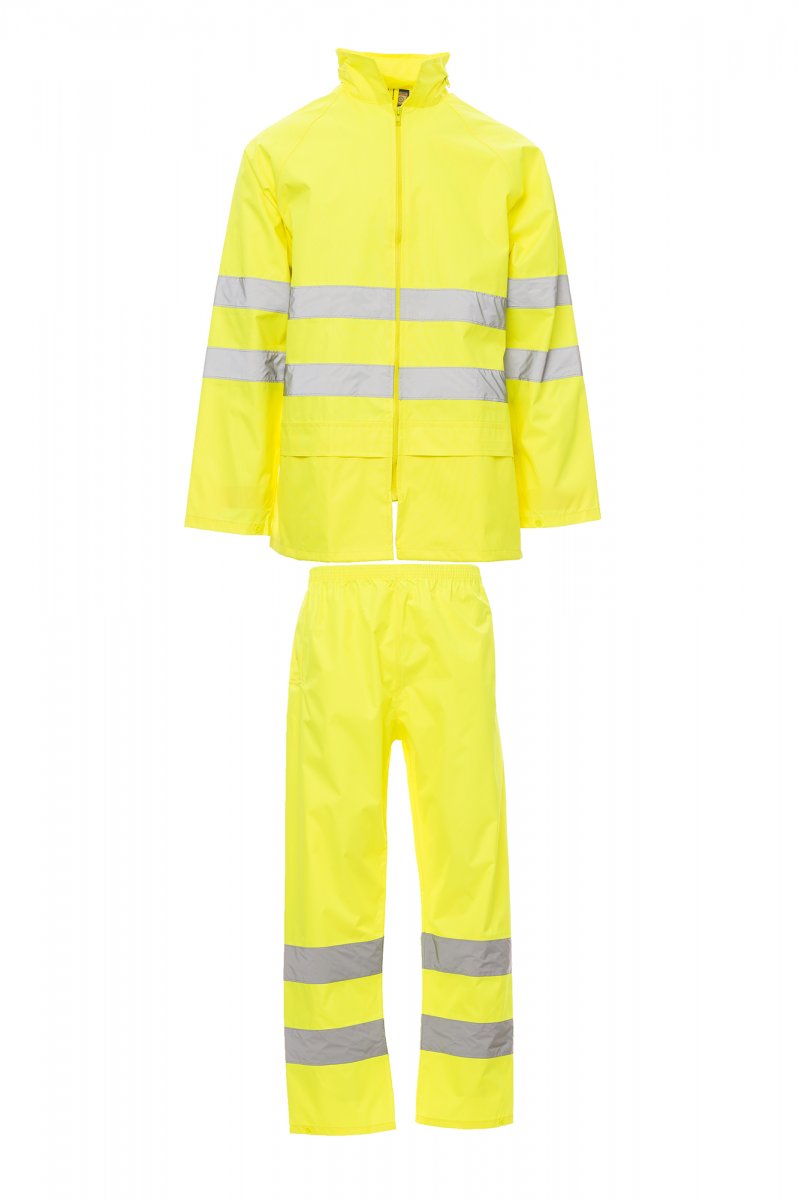 FLUORESCENT HIGH VISIBILITY RAINSET